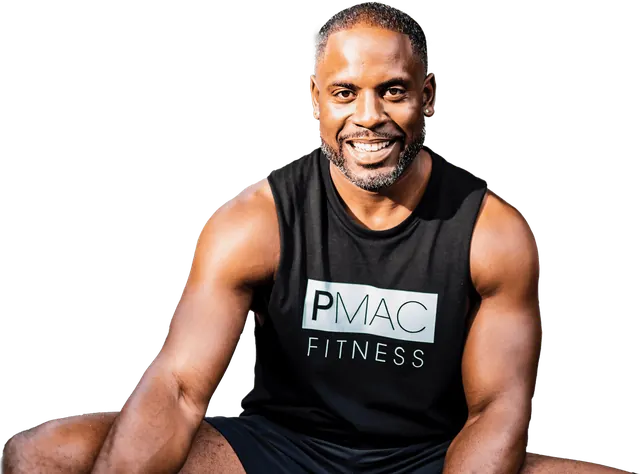 Peter Maciver, online fitness coach, smiling
