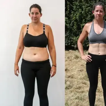 Client transformation 4: front, before and after