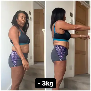 Client transformation 5: side-on, before and after